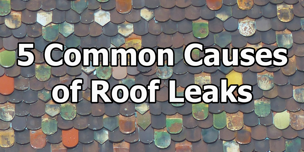 5 Common Causes of Roof Leaks
